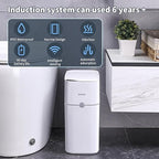 MOPUP Bathroom Trash Can, Automatic Bagging Garbage Can, 3.5 Gallon Slim Smart - Image 6