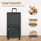 Bukere Extra Large Rolling Laundry Basket - Image 2