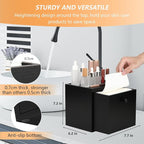 Disposable Face Towel with Bamboo Drawer Storage Box - Image 3