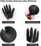 ThxToms 3 Pairs Dishwashing Gloves, Reusable Latex Cleaning Gloves - Image 2