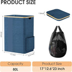 Laundry Basket Clothes Hamper - Image 2