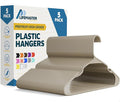 Lifemaster Plastic Clothes Hangers – Heavy Duty Hanger Set, by LIFEMASTER