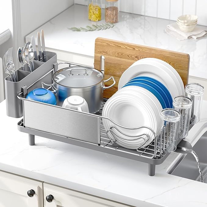 Stainless Steel Dish Drying Rack by Urackify