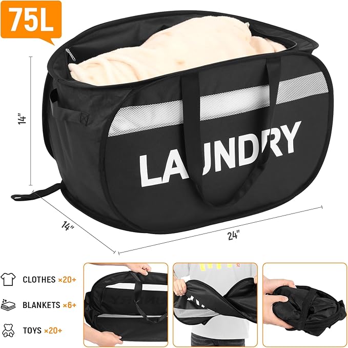 Collapsible Laundry Baskets - Image 5