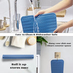 ZLR Silicone Dish Drying Mat & Heat Resistant Trivet - Image 4
