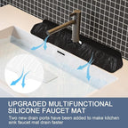 Faucet Guard - 90 Foldable Drain Mat - Image 4