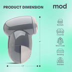MOD 2 Pack Portable Fabric Shaver and Lint Remover, Reusable Pet Hair Remover - Image 6