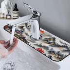 Chinese Sun Mountain Tower Garden Fashion Kitchen sink faucet pad, strong water - Image 7