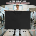 Canvas Laundry Bag 40"W x 35"H, Thick Canvas Laundry Bag - Image 2