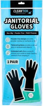 Restaurantware-Clean Tek Professional 15 Mil XXL Cleaning Gloves, 1 Pair Of - Image 14