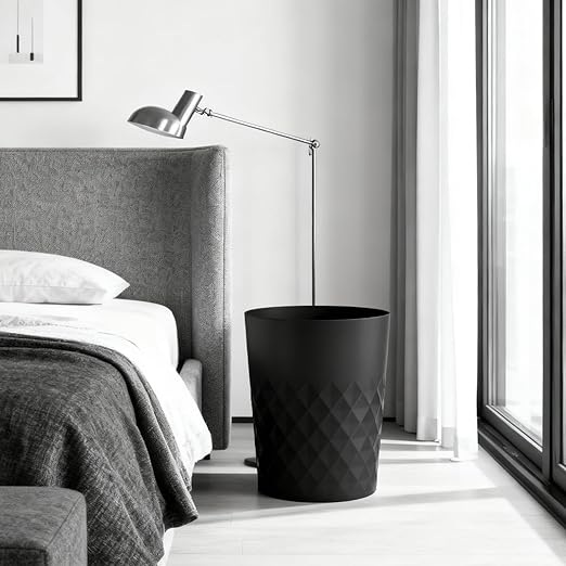 Bathroom Trash Can 1.8 Gallon Garbage Can Waste Basket Recycling Bin - Image 9