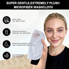 SINLAND Microfiber Facial Cloths Fast Drying Washcloth 8inch x 8inch Absorbent - Image 5