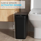 3Pack Bathroom Small Trash Can - Image 3