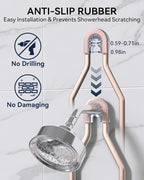 YASONIC Shower Caddy Hanging, Never Rust Shower Organizer Hanging, Aluminum - Image 6