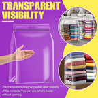 25 Gallon Extra Large Storage Bags 35”x 24”Resealable Clear Bags - Image 7