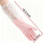 Dishwashing Cleaning Gloves Tear-Resistant Rubber Household Cleaning Gloves - Image 2