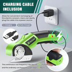 Cordless Electric Scissors Box Cutter 2 Rotary Blades – 4V Duty Rechargeable - Image 4
