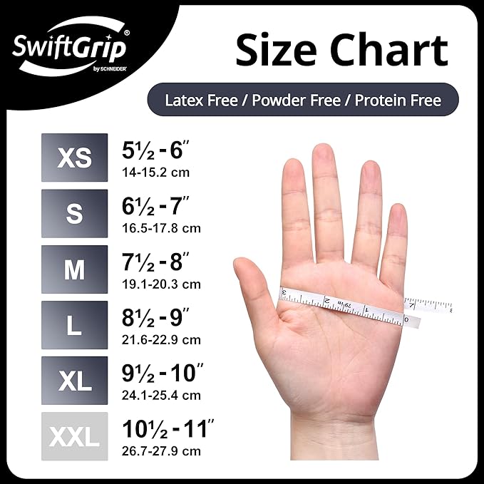 Disposable Nitrile Exam Gloves, Cooking & Esthetician - Image 8