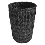 Wicker Trash Can, Small Trash Can, Handwoven Waterproof Wicker Trash Basket by WEAVECOMFORTINTOEVERYCORNER