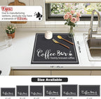 Findosom Dish Drying Mat, Cuttable Drying Mat - Image 2