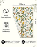 Flour Sack Kitchen Towels Set of 2-18x26 Cotton Dish Towels - Image 5