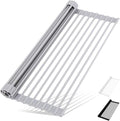 Roll Up Dish Drying Rack Over The Sink Kitchen Roll Up Sink Drying Rack by HANZENMA