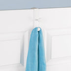 iDesign Over the Door Plastic Dual Hook Hanger - Image 4