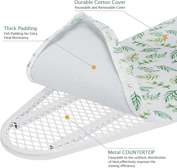 SheeChung Wall Mounted Ironing Board 36"X12", Foldable Ironing Boards - Image 6