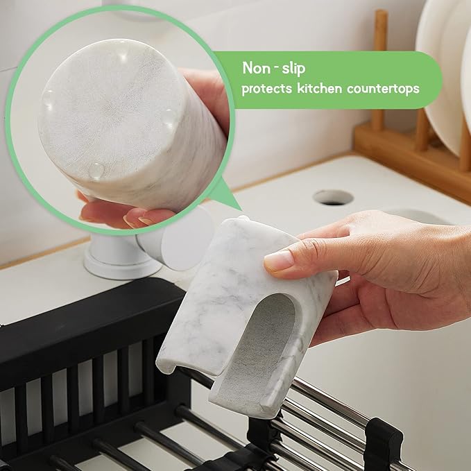 Marble Sponge Holder Sink Sponge Caddy - Image 5