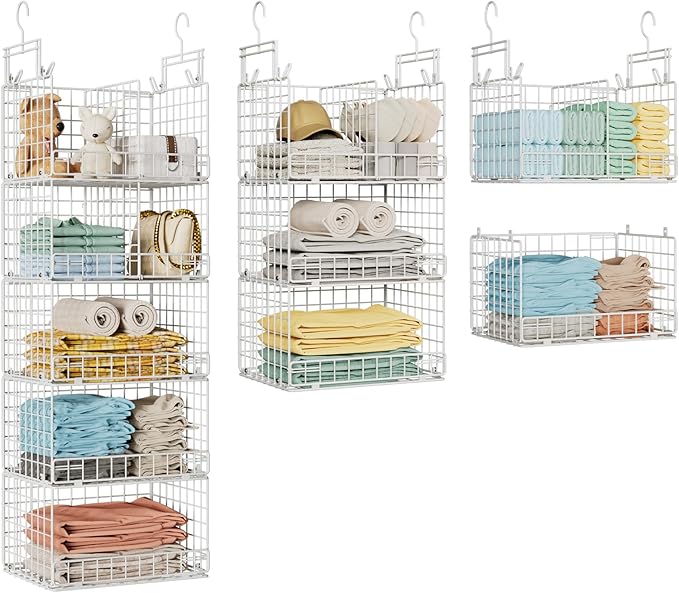 5 Tier Hanging Closet Organizer by VyGrow