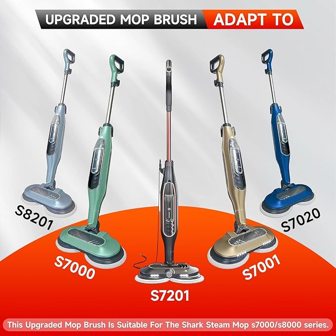 Steam Mop Pads Replacement Brush Head - Image 5
