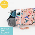 Bumkins Waterproof Wet Dry Bag for Baby, Swim Suit, Cloth Diapers, Pump Parts - Image 2
