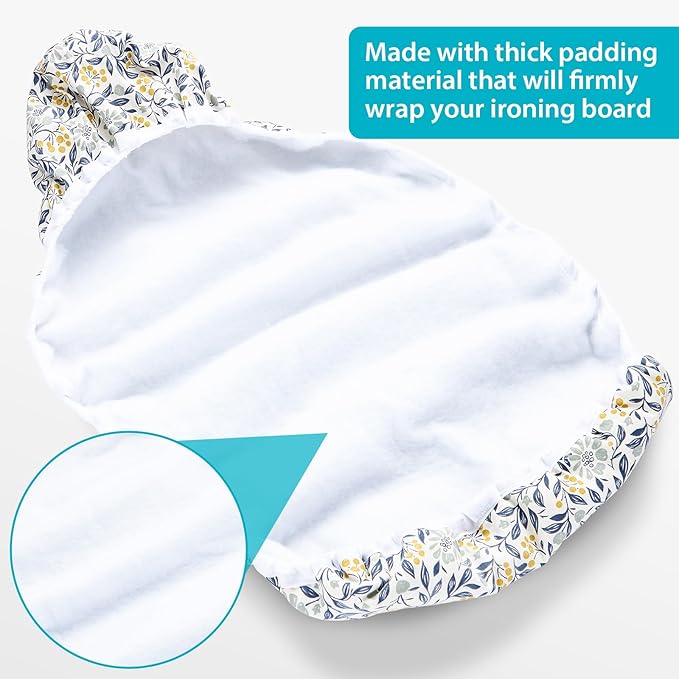 Seiritex Over The Door Ironing Board Cover 13 x 37 inch, Small Ironing Board - Image 5