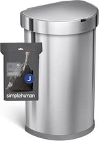simplehuman Code J 60 Count, Genuine Odorsorb Custom Fit Liners, Drawstring - Image 5