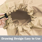 2 Pack XL Travel Laundry Bag, Machine Washable Dirty Clothes Organizer - Image 3