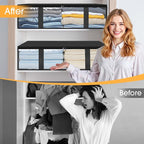 StorageRight Under Bed Storage Bins, Breathable Organizer - Image 4