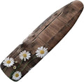 Brown Wood Ironing Board Cover 15x54 Inch Ironing Board Protector Daisy by KUIFORTI
