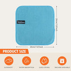 KinHwa Kitchen Washcloths for Dishes Absorbent Microfiber Dish Cloths Quick Dry - Image 6