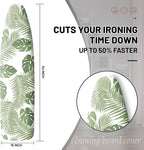 Extra Thick Ironing Board Cover and Pad, 15x54 Ironing Board Cover, Resist - Image 2