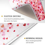 Valentine's Day Dish Drying Mat 18 x 24 Inch - Image 3