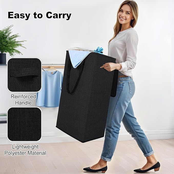 Odonata 75L Slim Laundry Hamper - Image 7