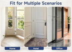 4Pcs Adjustable Door Stoppers for Bottom of Door, 3.07-4.45 in Aluminum Bronze - Image 6