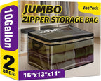 Jumbo Storage Bags Flexible Totes by VacPackStorageMovingExp