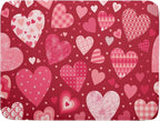 Valentine Day Love Heart Dish Drying Pad 18 x 24 Inch by APORTT