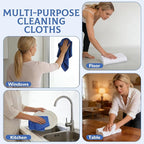 6 Pcs Extra Large Microfiber Cleaning Cloth Reusable Microfiber Towels Thick - Image 7