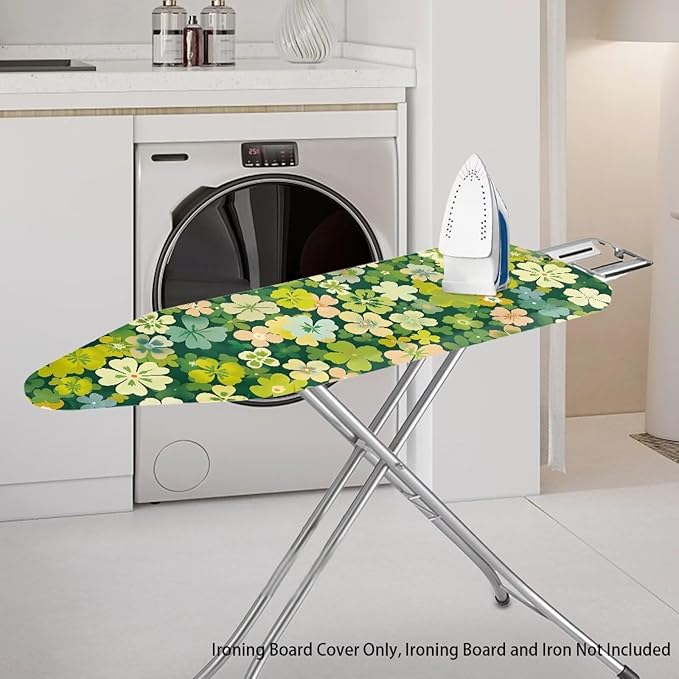 Heavy Duty Ironing Board Cover and Pad Thick Stain Resistant Padding Scorch & - Image 2