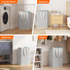 Lifewit 2 Pack Laundry Hamper Large Collapsible Laundry Baskets, Freestanding - Image 6