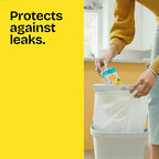 Glad Medium Trash Bags, 8 Gallon, Febreze Fresh Clean Garbage Bags, - Image 2
