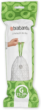 Brabantia PerfectFit Trash Bags Thick Plastic Trash Can Liners - Image 2