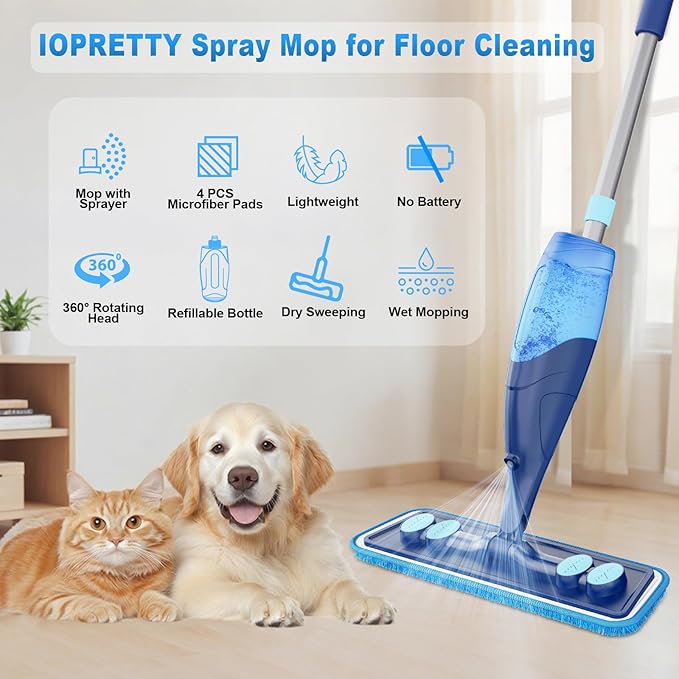 Microfiber Hardwood Floor Mop - Image 2